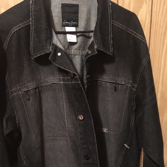 Sean Jean denim jacket size XL - Picture 2 of 3